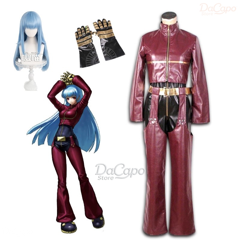 Anime Cosplay Mujer - Kostium Cosplay KOF Kula Diamond Damski