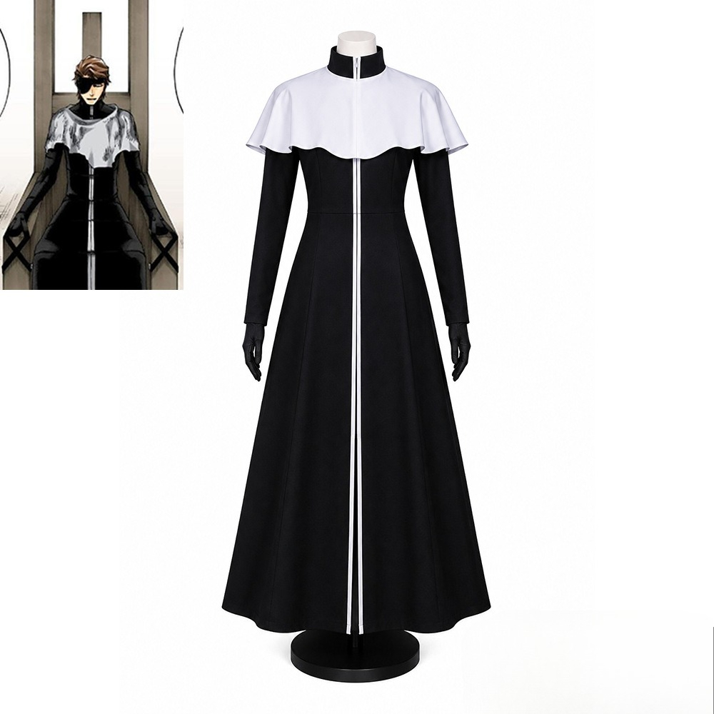 Demon Slayer Haori - Kostium cosplay Aizen Sousuke: biały haori,