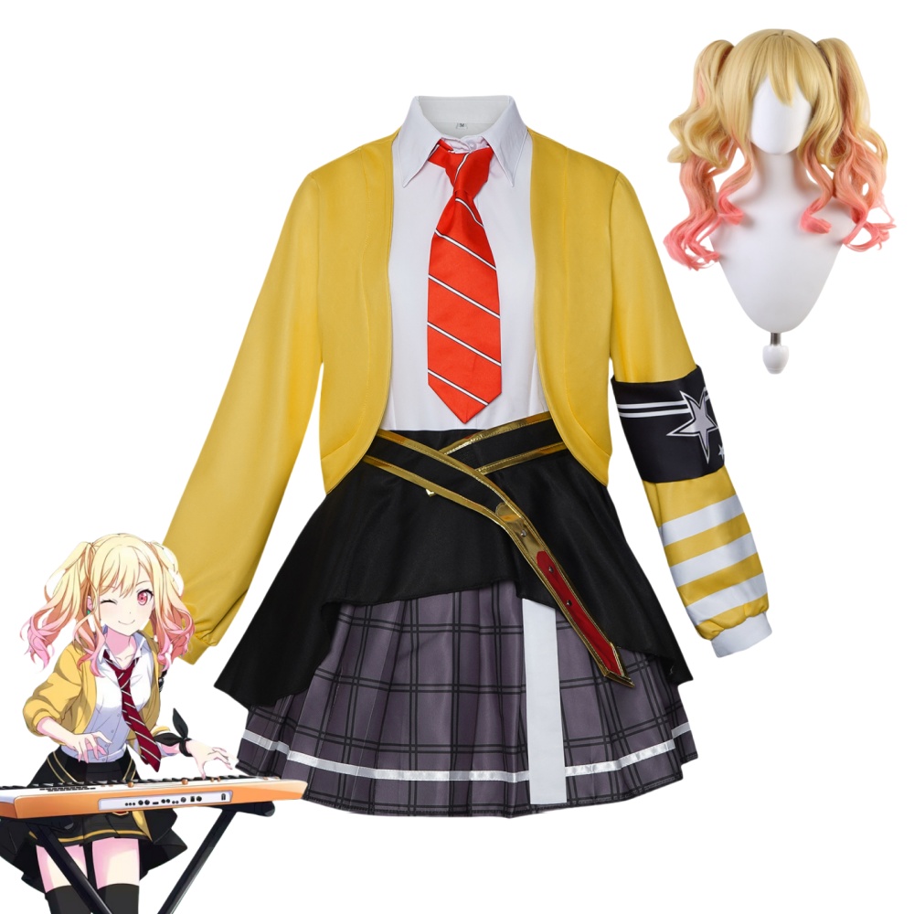 Anime Cosplay Mujer - Kostium Cosplay Tenma Sakiego Peruka Tenma