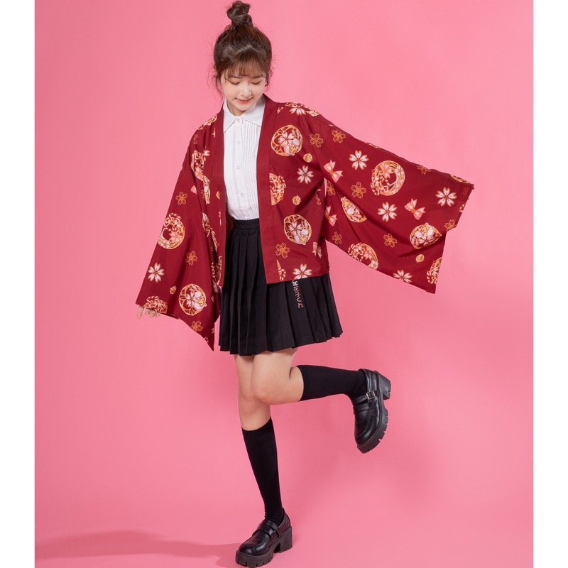 Asian Cosplay Anime - Japońskie kimono kardigan damskie kimono yukata
