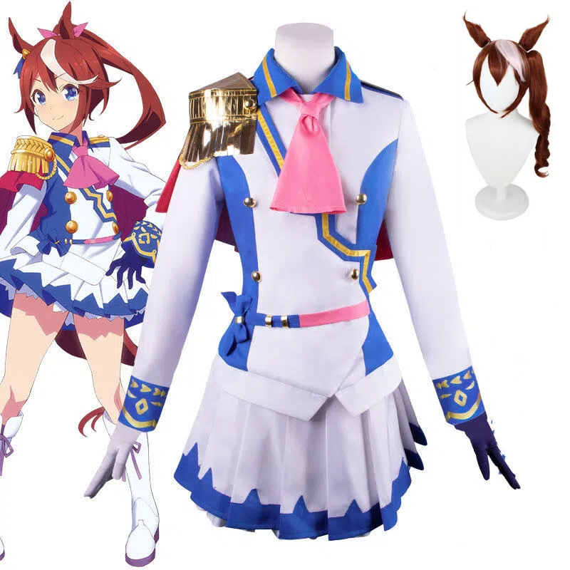 Anime Cosplay Mujer - Kostium Cosplay Anime Uma Musume Tokai