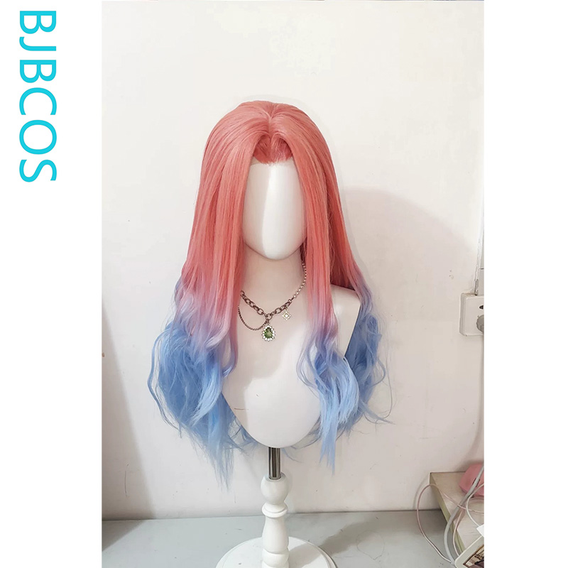 Anime Cosplay Blue Hair - Stylizowana peruka ‌ Peruka cosplay Mizi