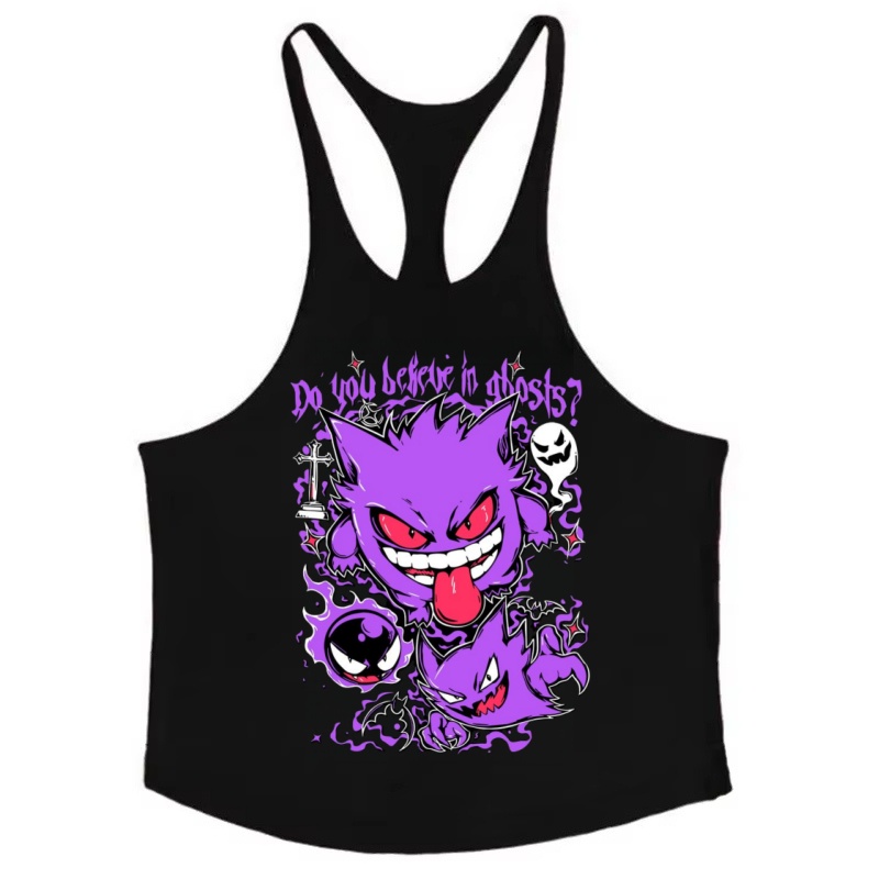 Quick Anime Cosplay - Letni męski tank top, koszulka bez
