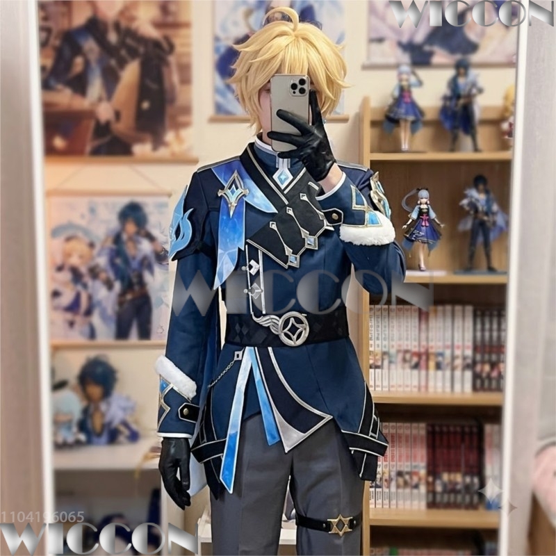 Anime Cosplay Festival - Kostium Cosplay Genshin Impact Podróżnik Aether