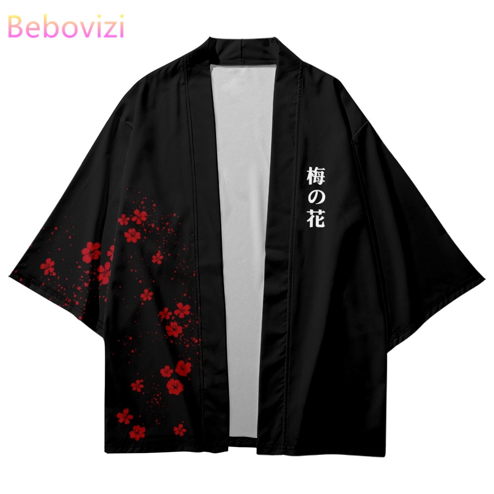 Demon Slayer Haori - Japoński kardigan luźne kobiety mężczyźni Cosplay