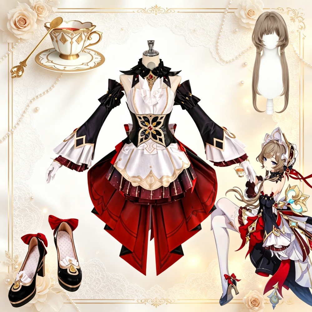 Anime Cosplay Outfits For Women - Genshin Impact Sandrone Marionetka Kostium Cosplay