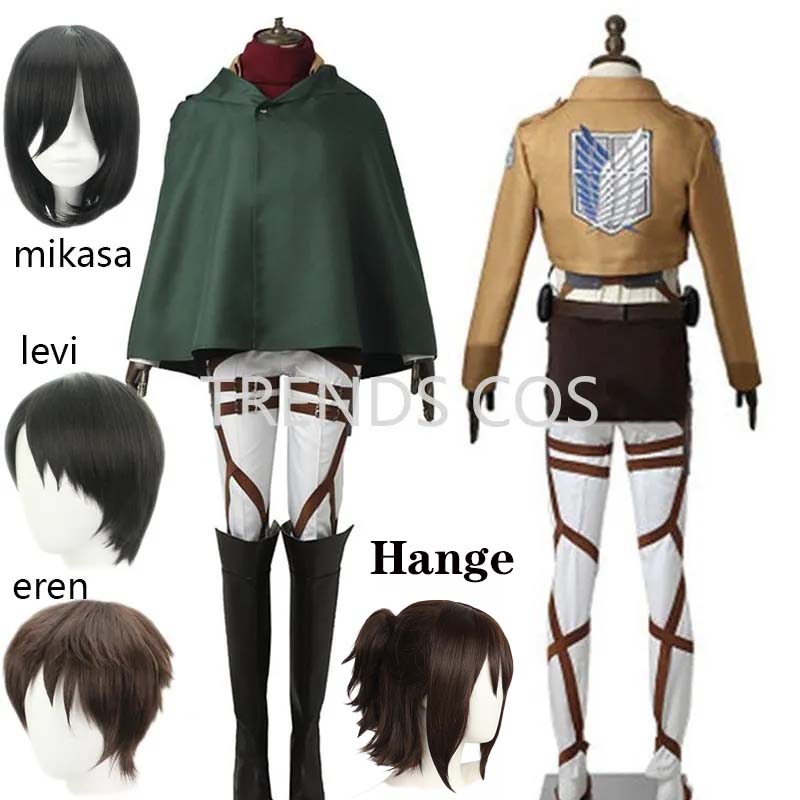 Demon Slayer Haori - Cosplay Anime Levi Ackerman Mikasa Ackerman