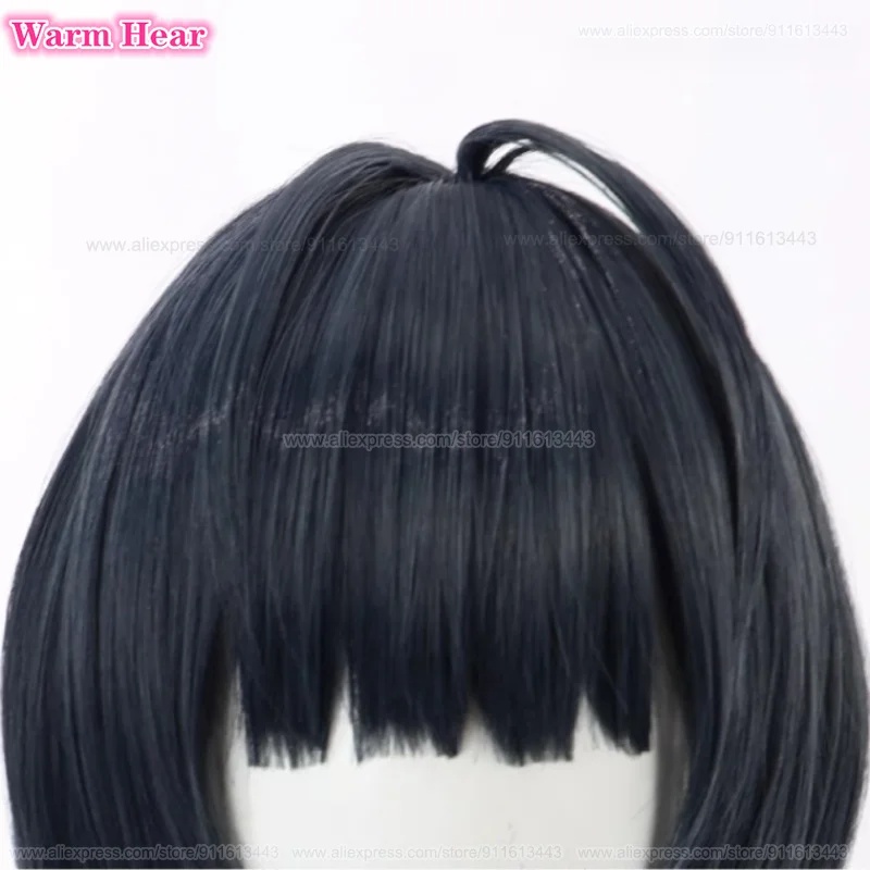 Anime Cosplay Blue Hair - 3;f'5,v\7,j'Peruka do cosplayu w stylu anime,
