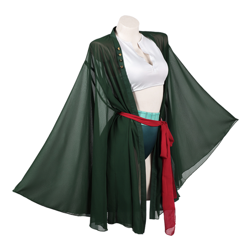 Kostium Cosplay Roronoa Zoro D – Anime Zoro Cosplay Female recenzja i cena