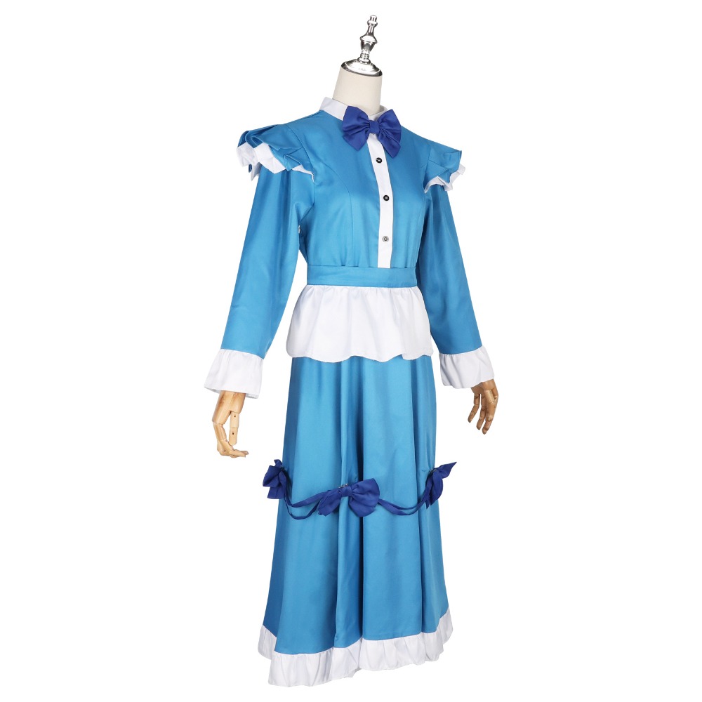 Kostium Cosplay Poppy Red Hair – Anime Cosplay Blue Hair recenzja i cena
