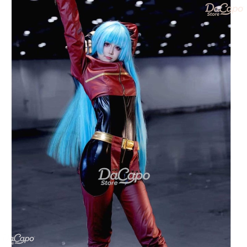 Kostium Cosplay KOF Kula Diamo – Anime Cosplay Mujer recenzja i cena