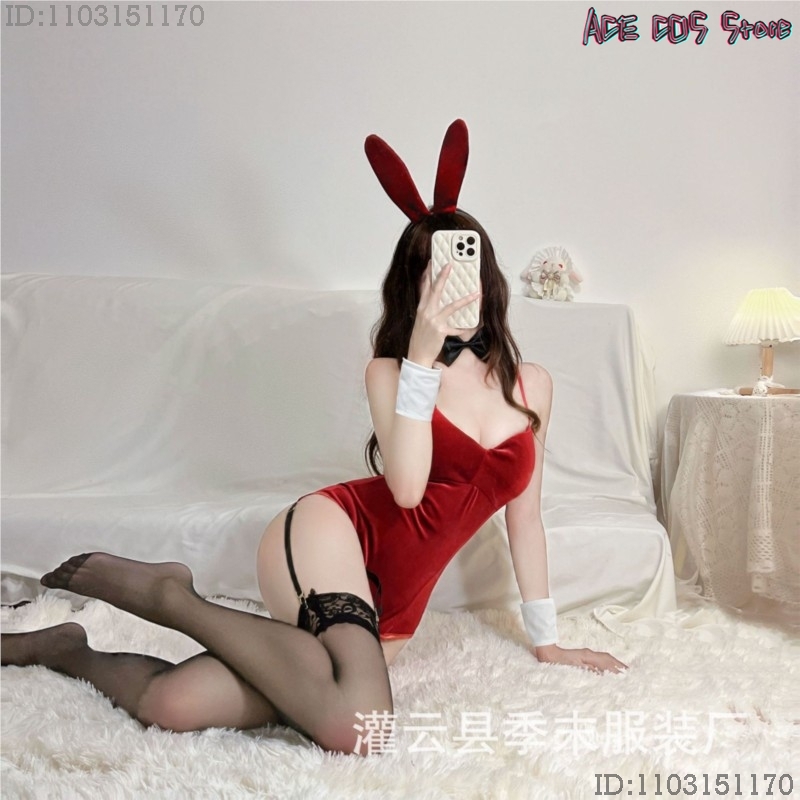 Świąteczna Moda Seksowna Świąt – Cosplay Anime Bunny Girl recenzja i cena