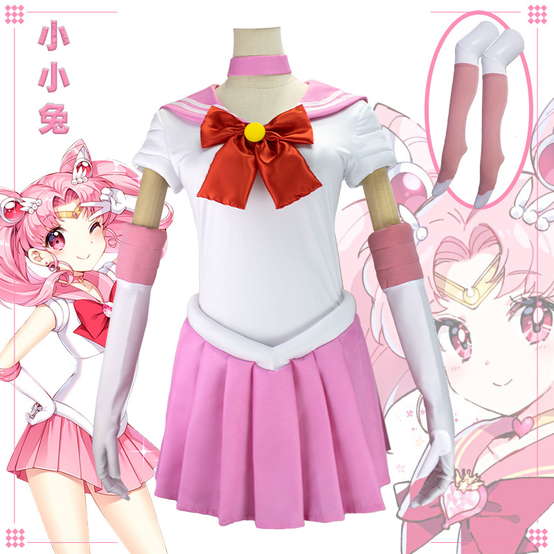 Anime Sailor Moon Chibiusa Tsu – Anime Cosplay Mujer recenzja i cena