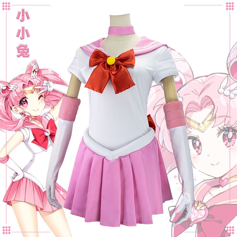 Anime Sailor Moon Chibiusa Tsu – Anime Cosplay Mujer recenzja i cena