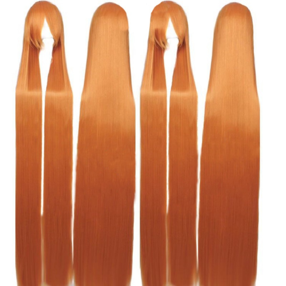 150CM długości pomarańczowe pe – Anime Cosplay Orange Hair recenzja i cena