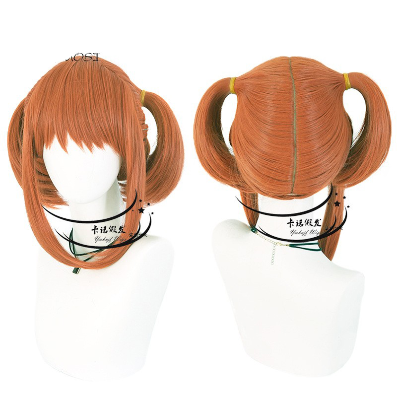 Peruka Kagura Cosplay Anime Gi – Anime Cosplay Orange Hair recenzja i cena