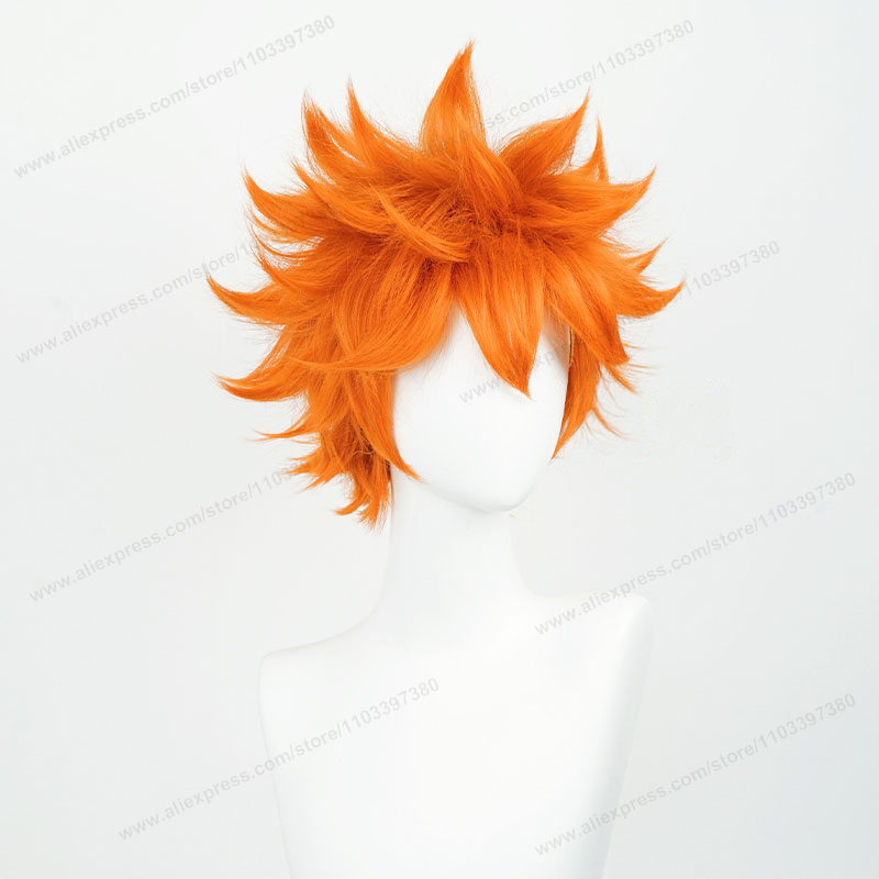 Hinata Shoyo peruka do cosplay – Anime Cosplay Orange Hair recenzja i cena