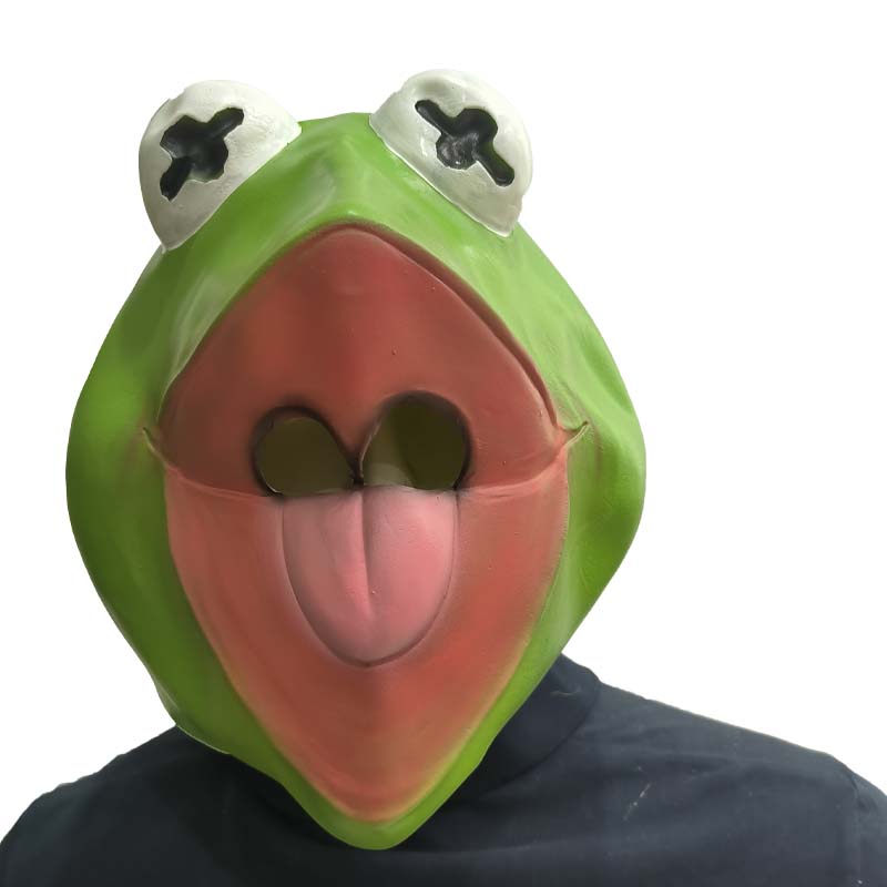 Maska Kermit Żaba, Meme, Zabaw – Anime Cosplay Meme recenzja i cena