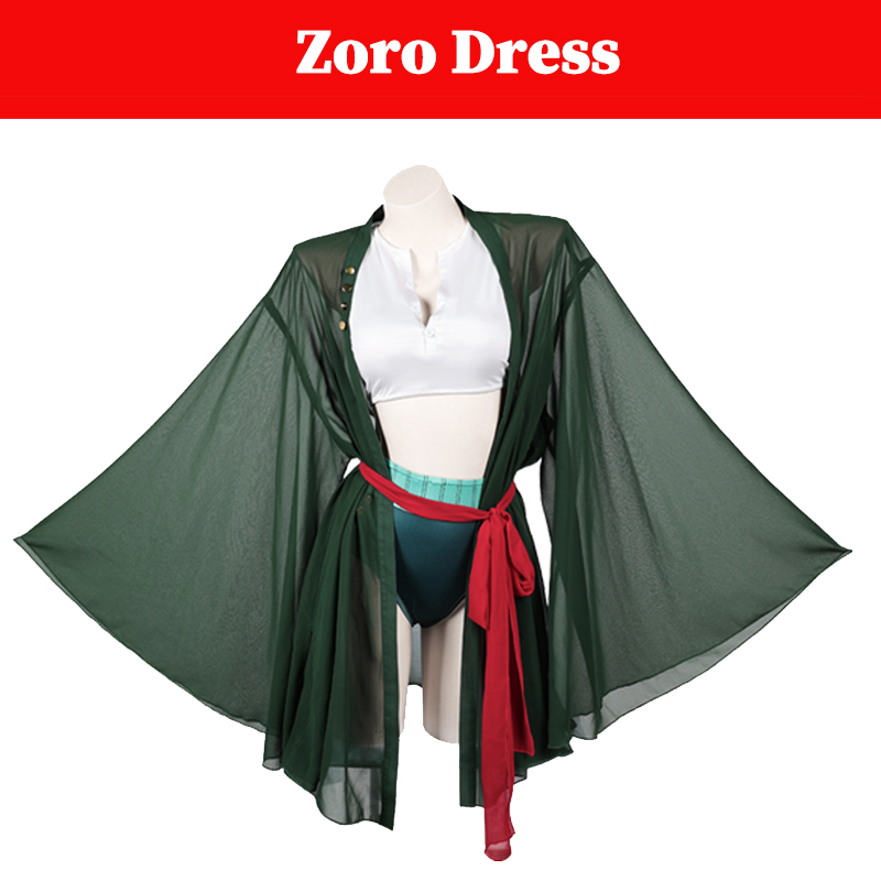 Kostium Piratki Roronoa Zoro d – Anime Zoro Cosplay Female recenzja i cena