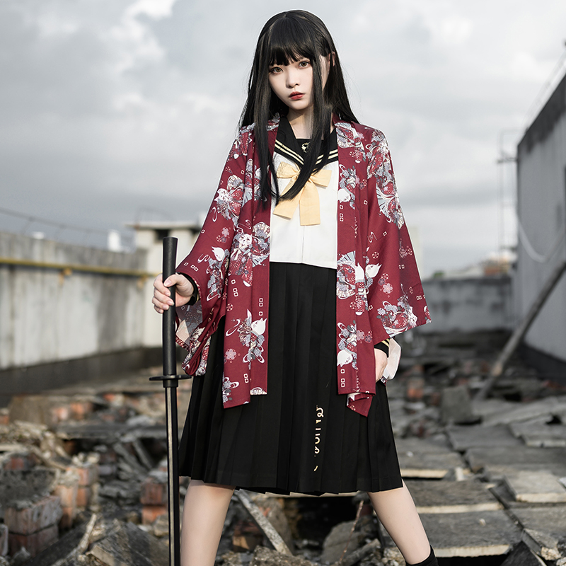 Retro Kimono Cardigan Japoński – Asian Cosplay Anime recenzja i cena