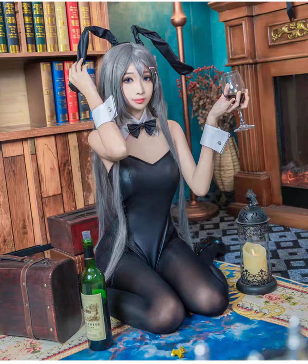 Seksowny strój króliczka Sakur – Cosplay Anime Bunny Girl recenzja i cena