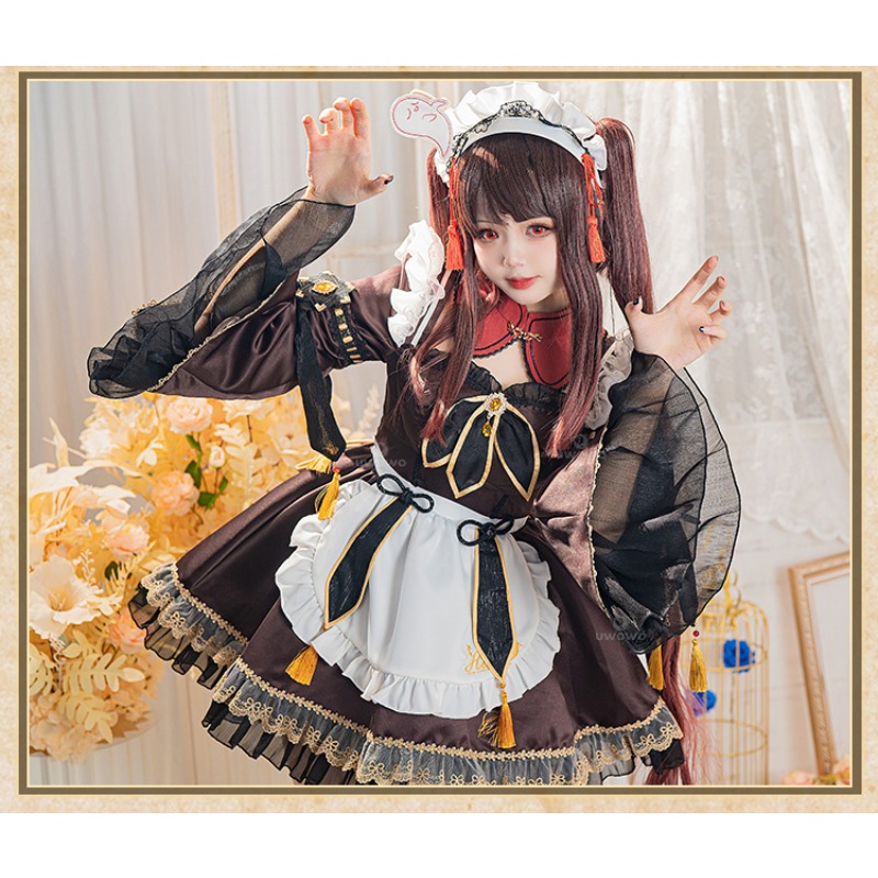 Gra Genshin Impact Hu Tao Stró – Anime Cosplay Outfits For Women recenzja i cena