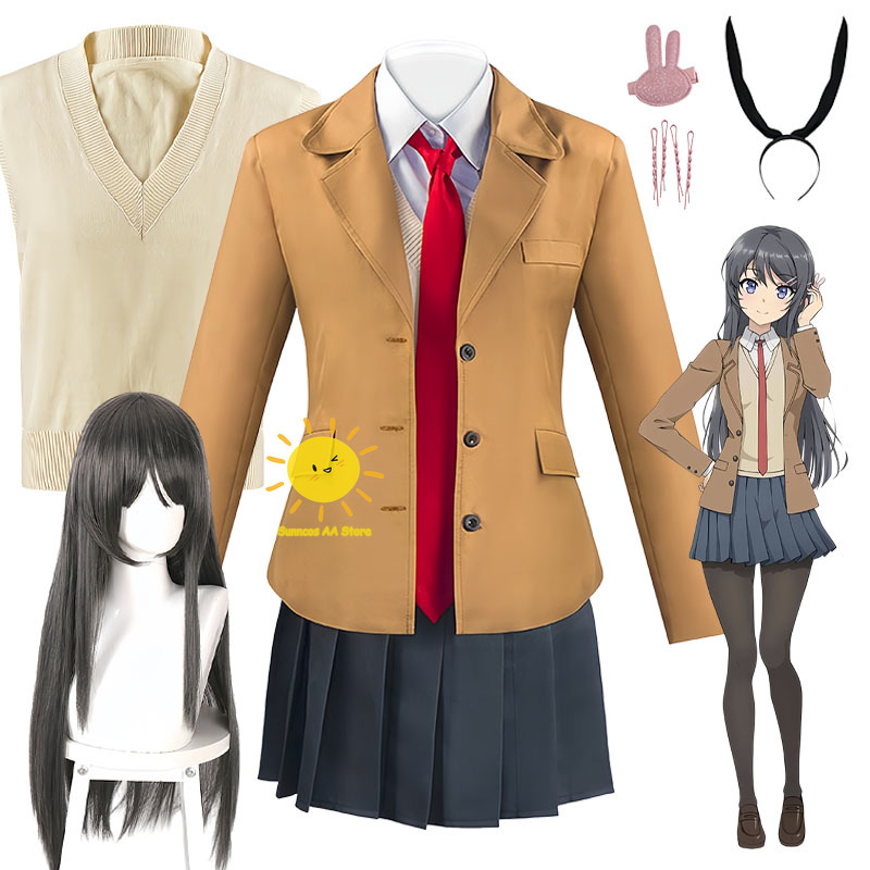 Anime Sakurajima Mai Cosplay R – Cosplay Anime Bunny Girl recenzja i cena