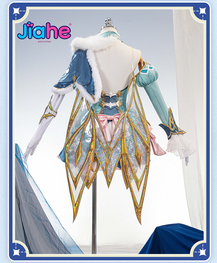 Kostium cosplay Vesny z gry Ge – Anime Cosplay Mujer recenzja i cena