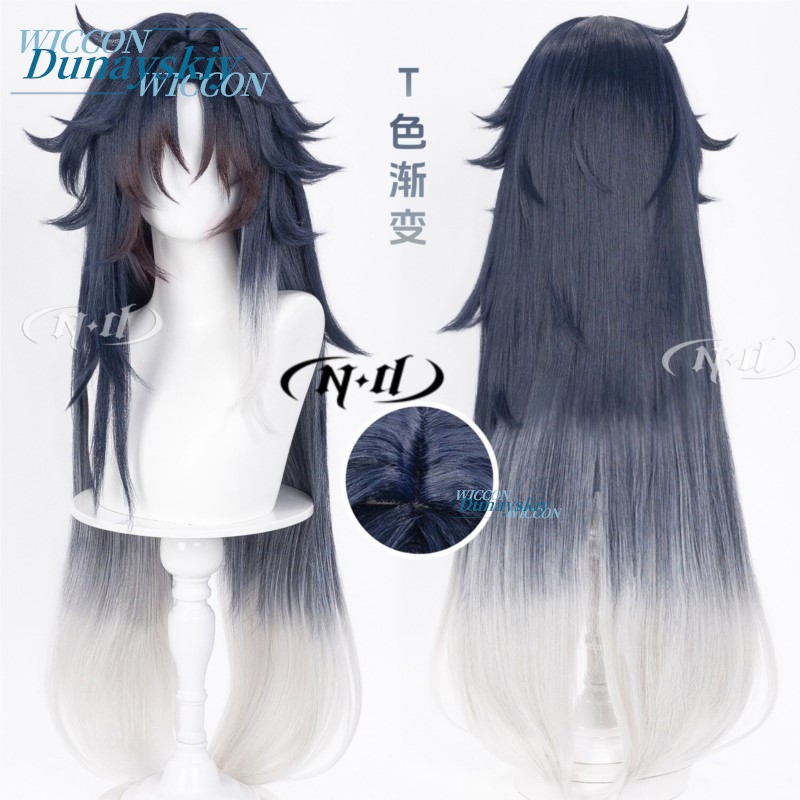 Peruka Mortenax z gry Honkai S – Anime Cosplay Blue Hair recenzja i cena