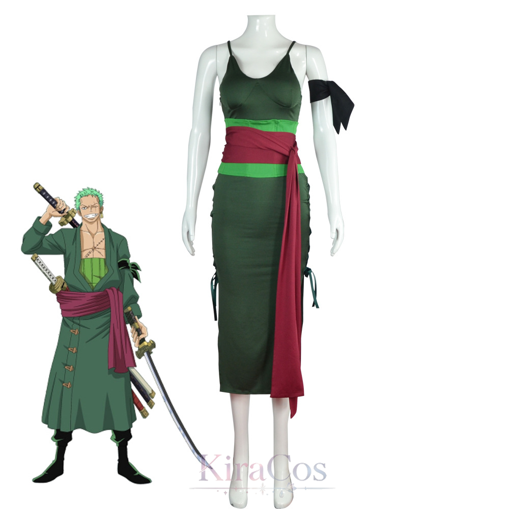 Kostium cosplay Roronoa z anim – Anime Zoro Cosplay Female recenzja i cena
