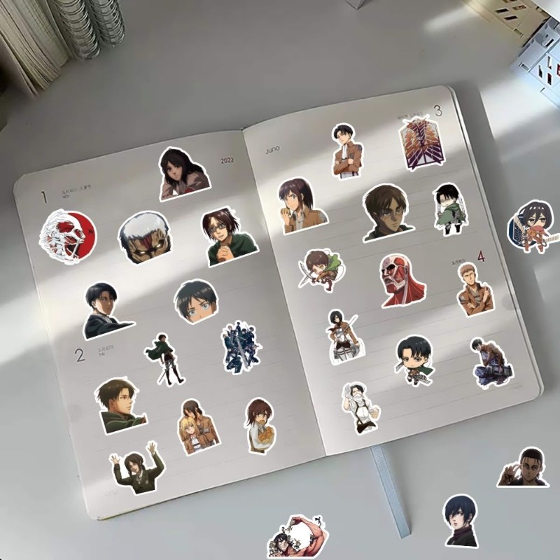 60 szt. Naklejek Anime Atak Ty – Anime Cosplay In Japan recenzja i cena