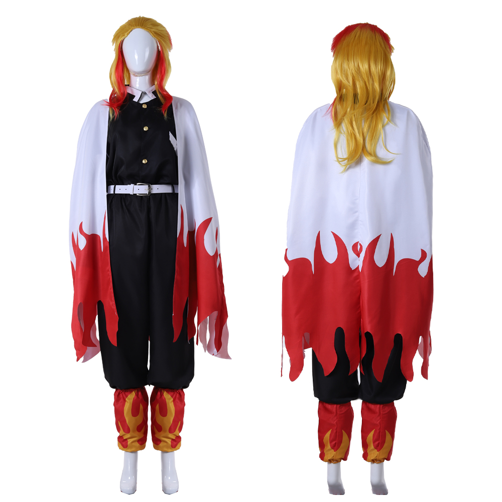 Kompletny strój cosplay Flame  – Demon Slayer Haori recenzja i cena