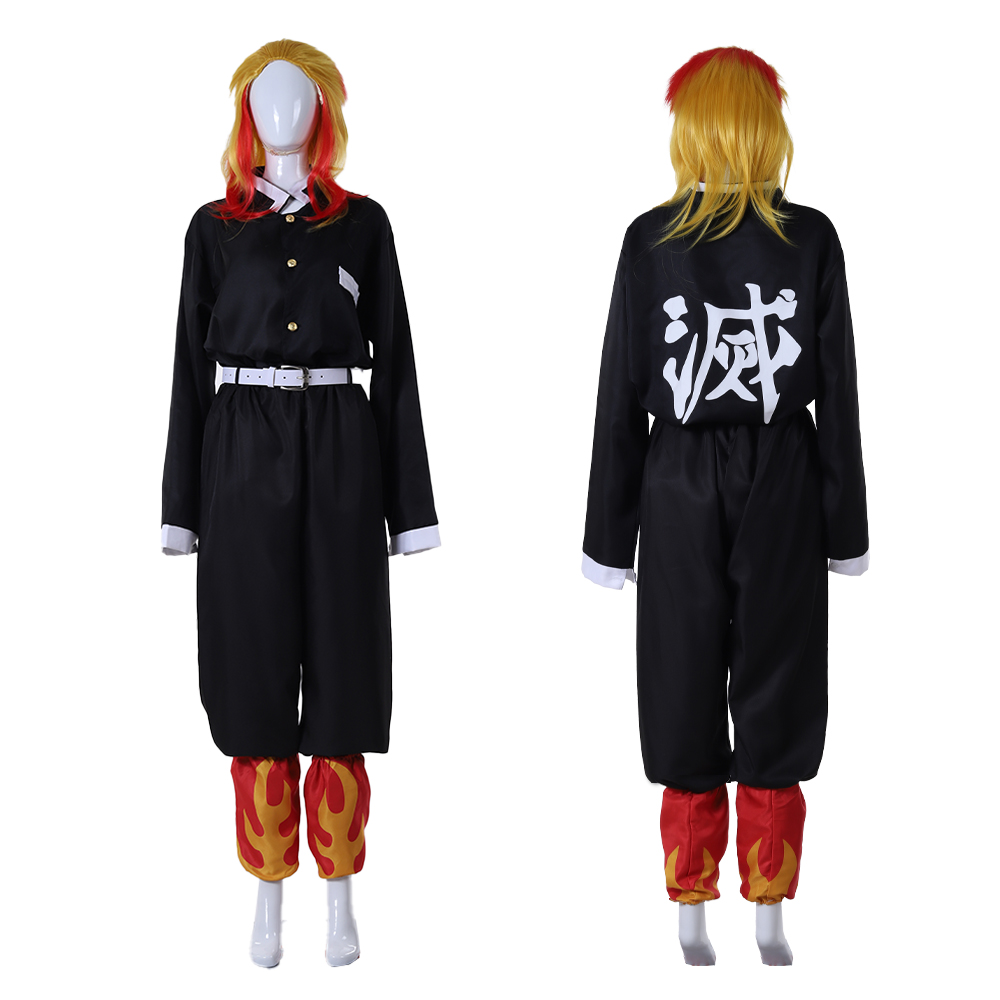 Kompletny strój cosplay Flame  – Demon Slayer Haori recenzja i cena