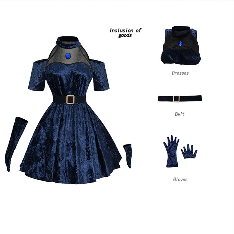 Mizi Cosplay Anime Strój Obceg – Anime Cosplay Blue Hair recenzja i cena