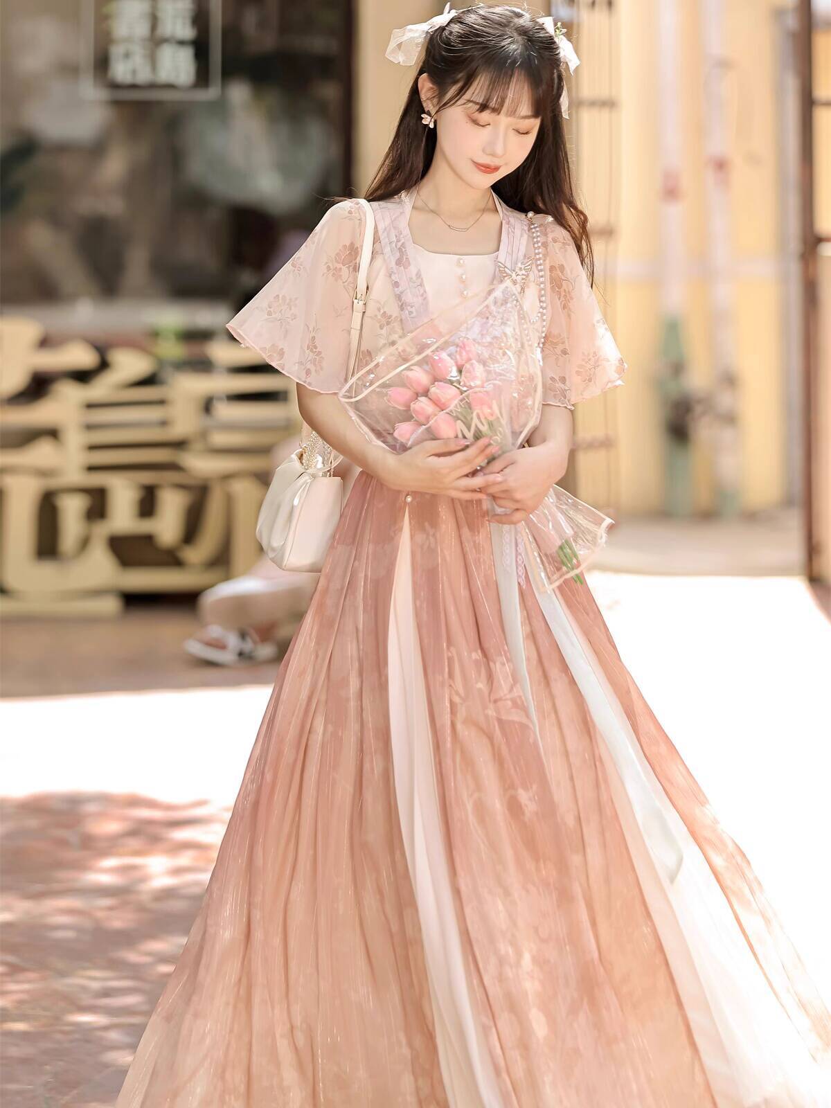 Nowa chińska sukienka Hanfu w  – Anime Cosplay In Chinese recenzja i cena