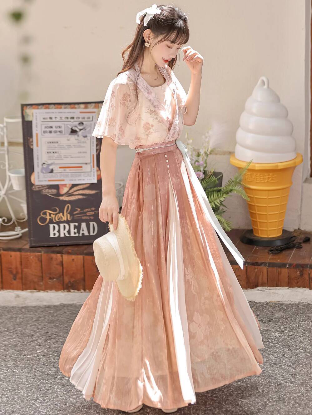 Nowa chińska sukienka Hanfu w  – Anime Cosplay In Chinese recenzja i cena
