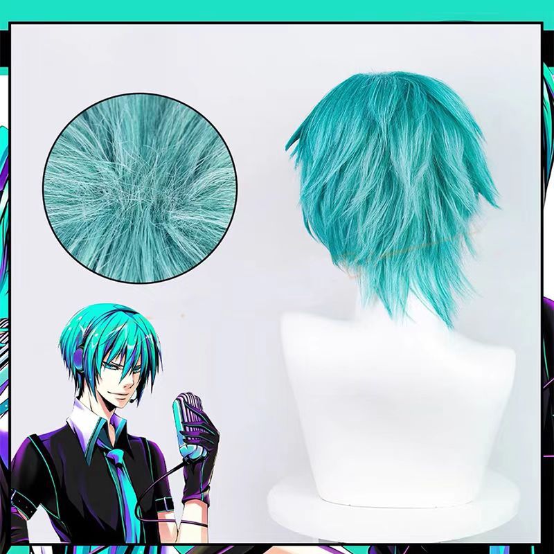 Peruka Cosplay Mikuo Anime Mik – Anime Cosplay Blue Hair recenzja i cena
