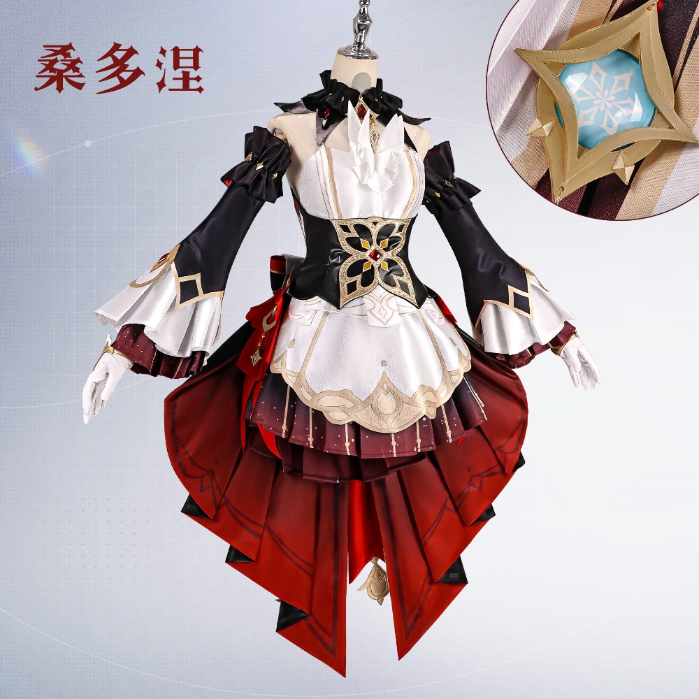 Genshin Impact Sandrone Marion – Anime Cosplay Outfits For Women recenzja i cena