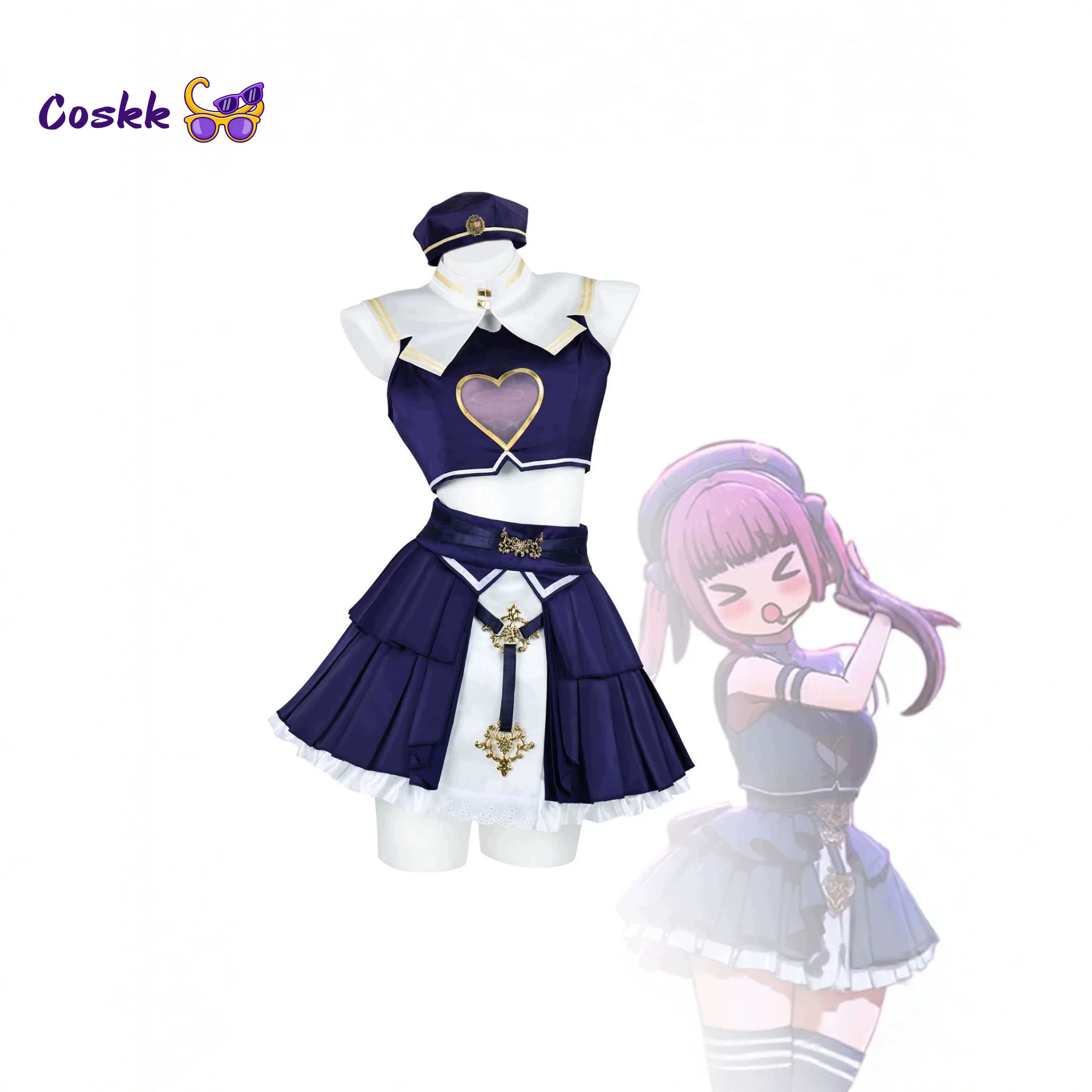 Kostium Houshou Marine do cosp – Anime Marin Cosplay recenzja i cena
