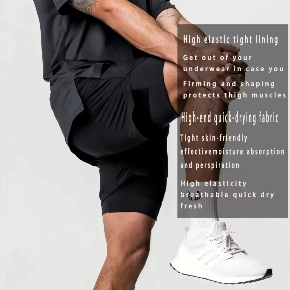 Męskie spodnie fitness 2w1 Sol – Quick Anime Cosplay recenzja i cena