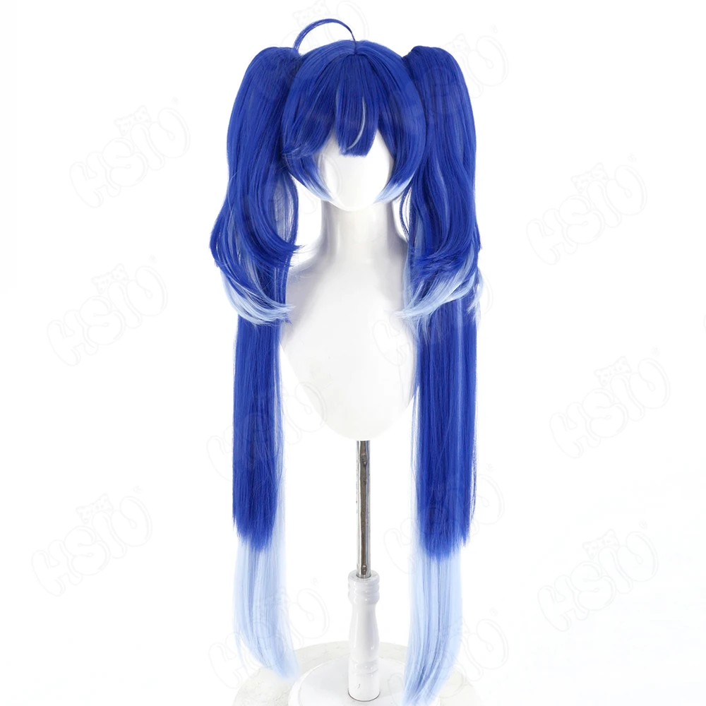 Peruka do cosplayu Iuno z gry  – Anime Cosplay Blue Hair recenzja i cena