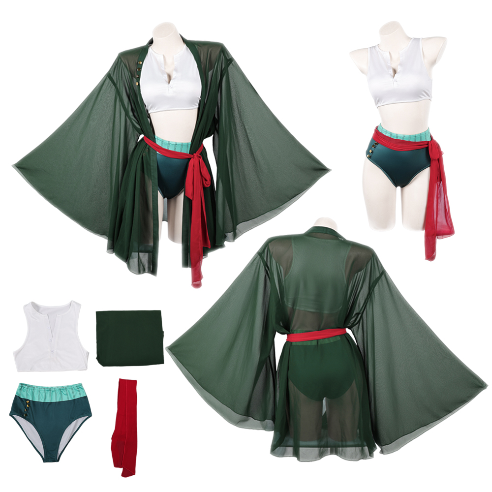 Anime Pirat Roronoa Cosplay Zo – Anime Zoro Cosplay Female recenzja i cena