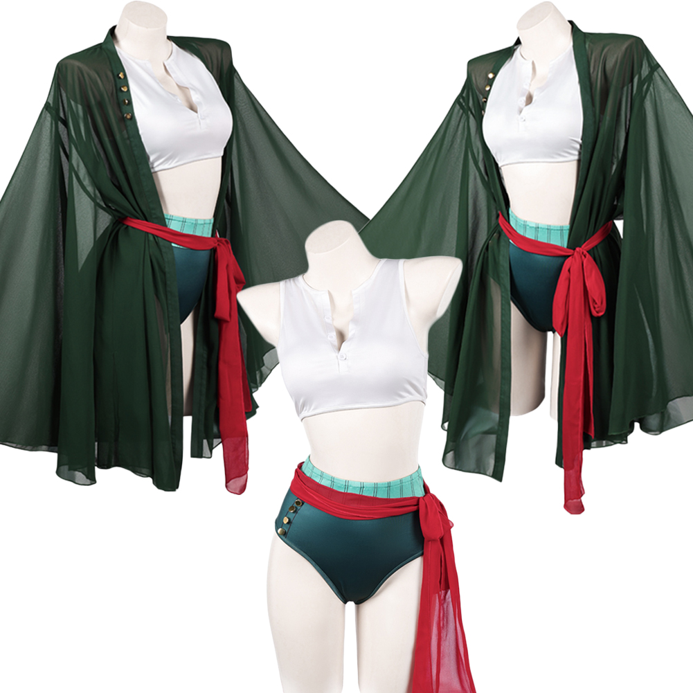 Anime Pirat Roronoa Cosplay Zo – Anime Zoro Cosplay Female recenzja i cena