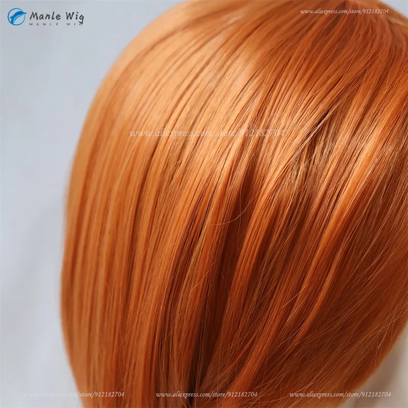 5;c'6,g'8\b/Ryugu Rena Ryuugu  – Anime Cosplay Orange Hair recenzja i cena